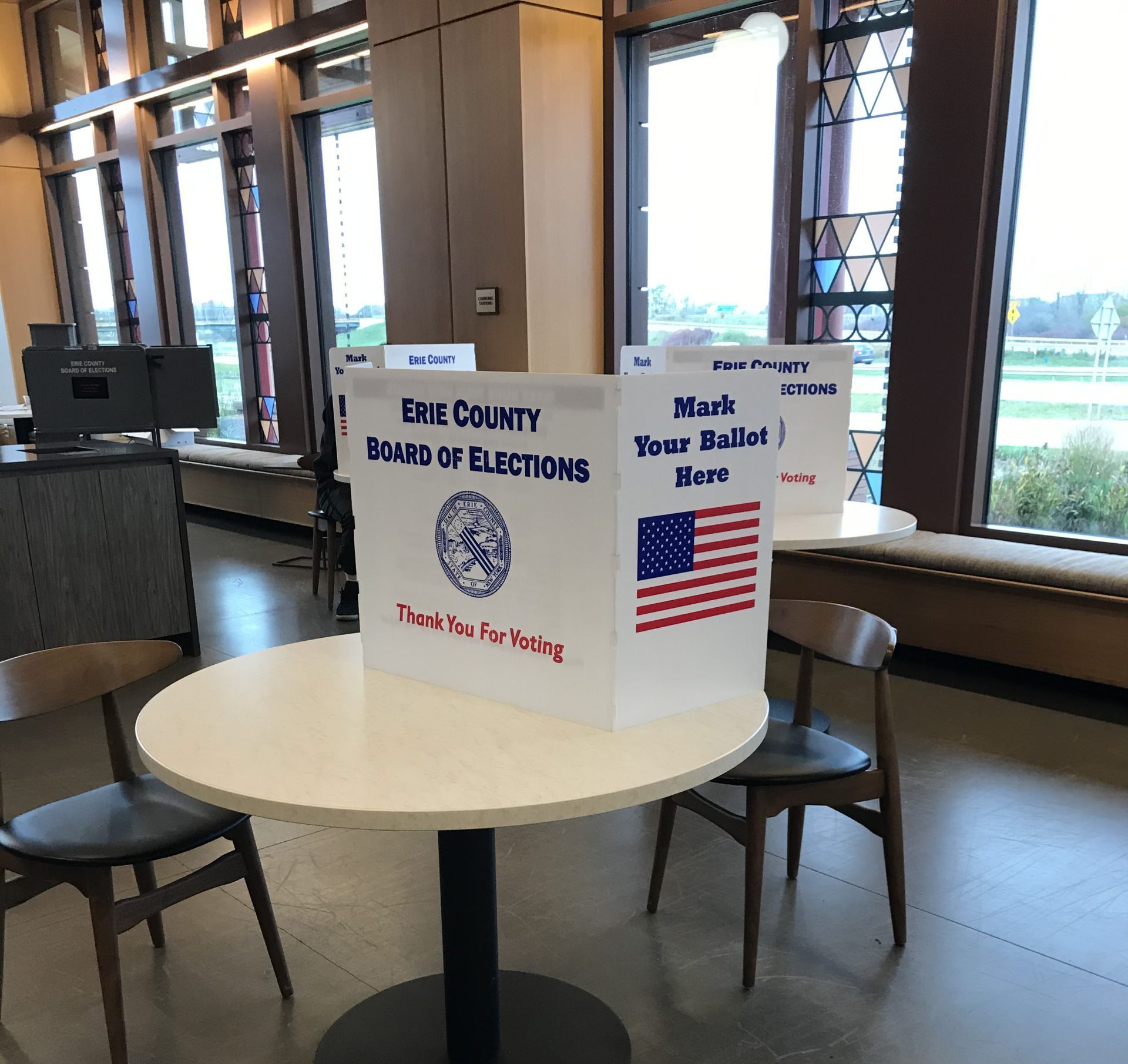 Voting at the Welcome Center Grand Island, NY