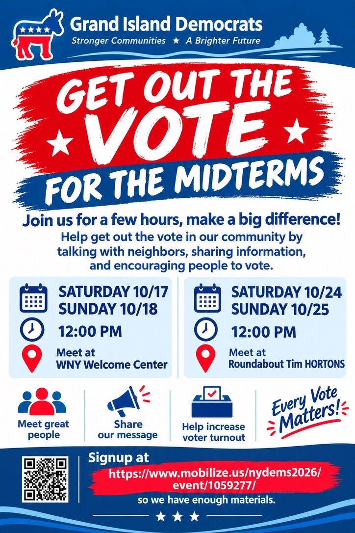 Get out the vote on Grand Island